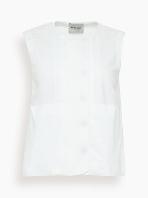 RACHEL COMEY Vestio Top in White