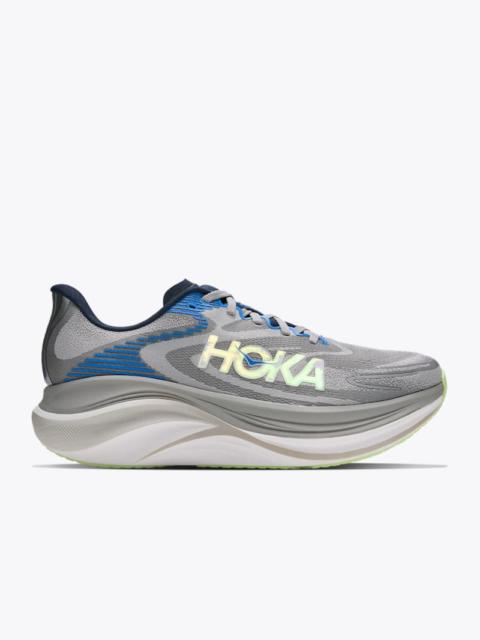 HOKA Men's Skyward X 2 Shoes in Stellar Grey/Varsity Navy