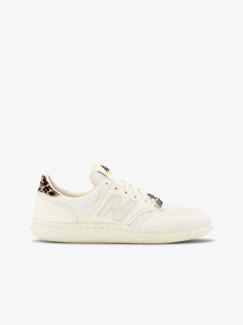 GANNI Yellow synthetic leather and fabric sneakers