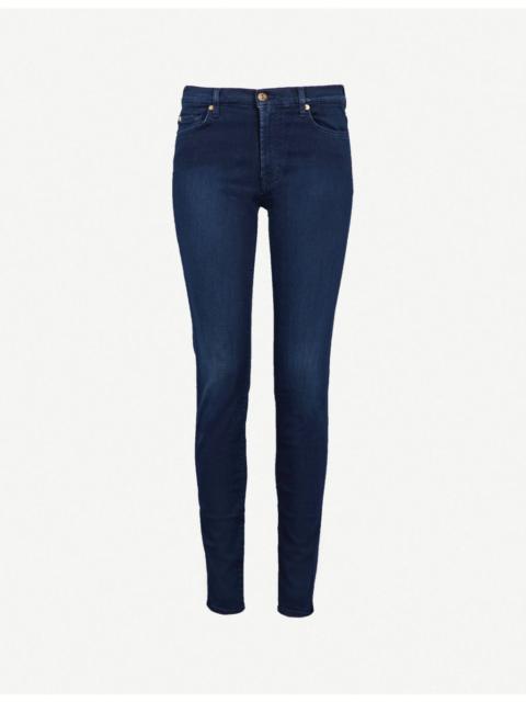 7 For All Mankind Slim Illusion super-skinny high-rise jeans
