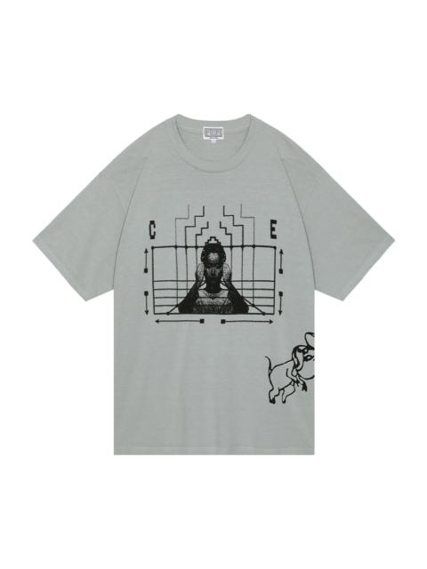 Cav Empt Overdye Cause And Effect T-Shirt 'Grey'