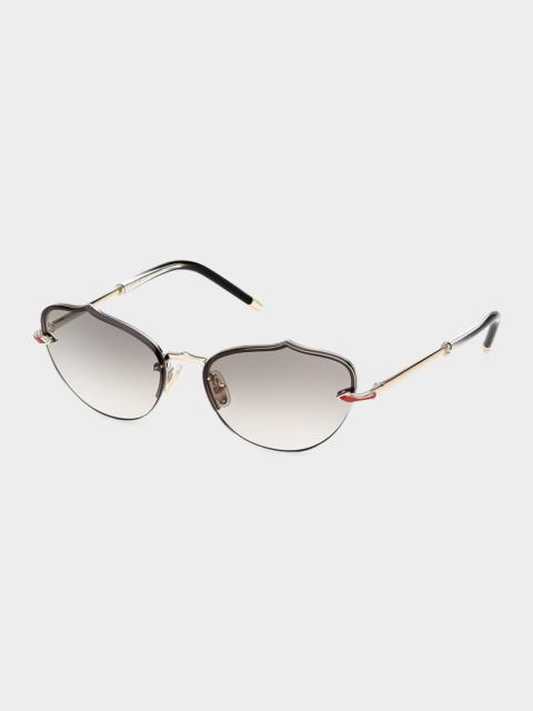 Christian Louboutin 59MM Cat-Eye Sunglasses