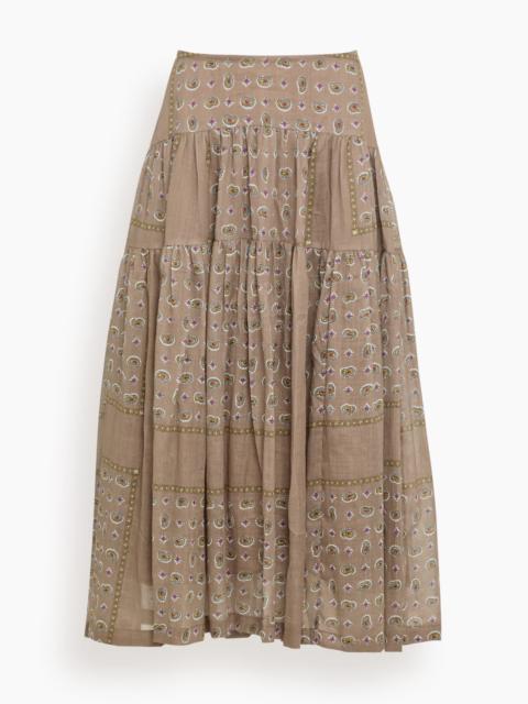 RACHEL COMEY Swift Skirt in Khaki