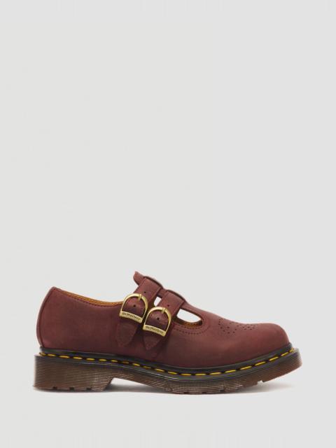 Dr. Martens 8065 Crazy Horse Leather Mary Jane Shoes