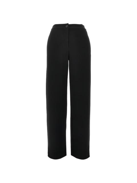 EMPORIO ARMANI button-detail trousers