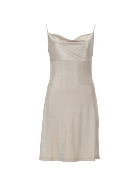 VERSACE JEANS COUTURE spaghetti straps mini dress