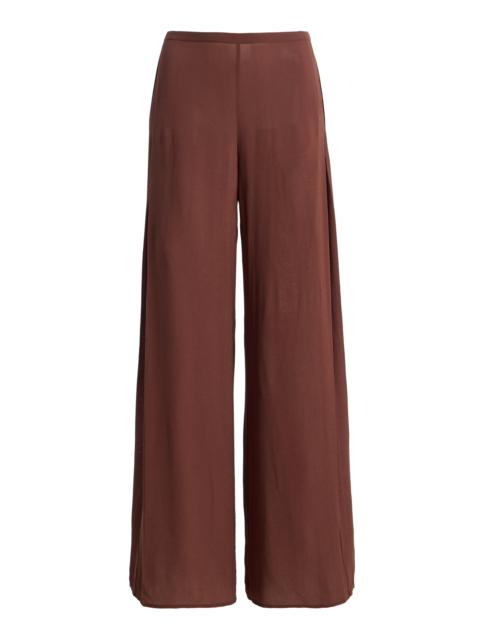 POSSE Exclusive La Isla Jane Crepe Pants brown