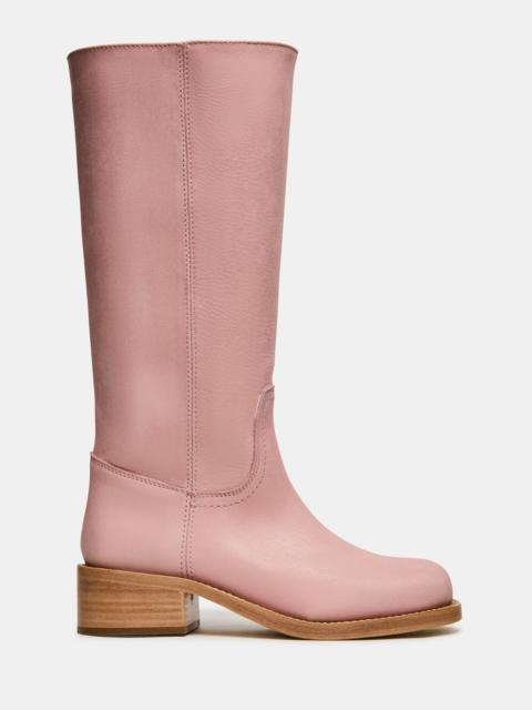 STEVE MADDEN RIGGS PINK LEATHER