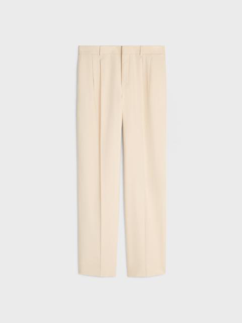CELINE Jude double-pleated pants in silk Panama