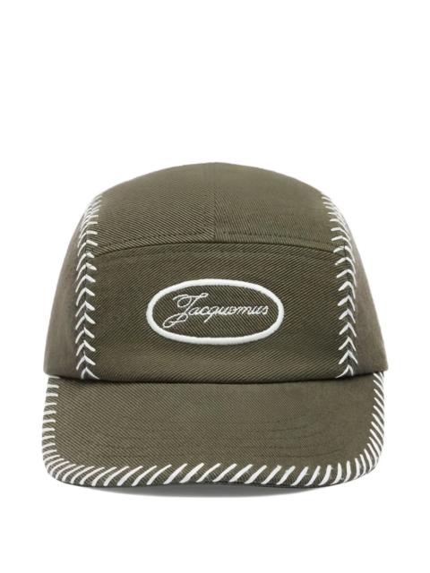 JACQUEMUS Jacquemus Logo-embroidered Baseball Cap