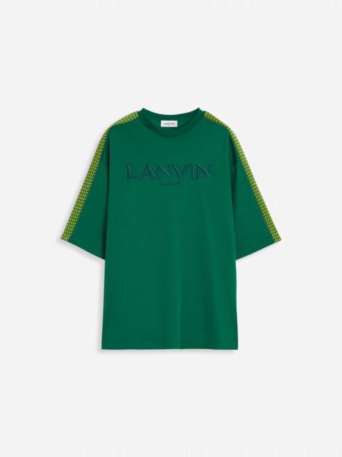 Lanvin CURB SIDE LANVIN EMBROIDERED LOOSE-FITTING T-SHIRT