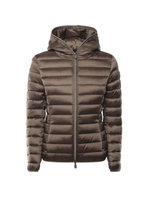Save The Duck quilted hooded jacket