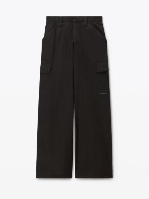Alexander Wang CARGO PANTS IN COMPACT COTTON