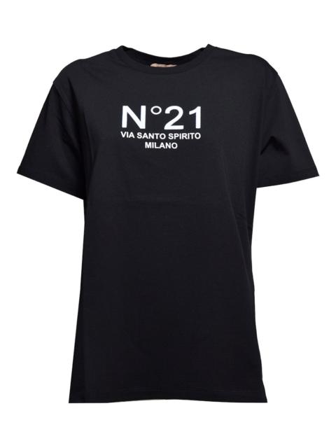 N°21 logo-print crew-neck T-shirt