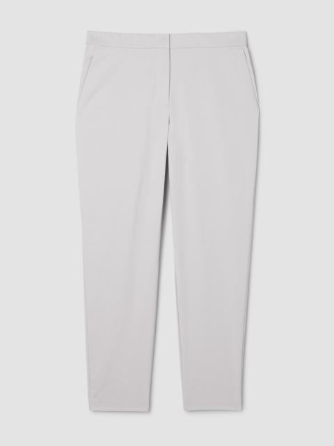 EILEEN FISHER Stretch Cotton Twill Slim Pant