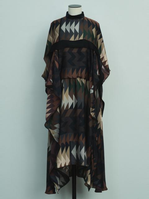 sacai sacai x A.P.C. Quilts Dress
