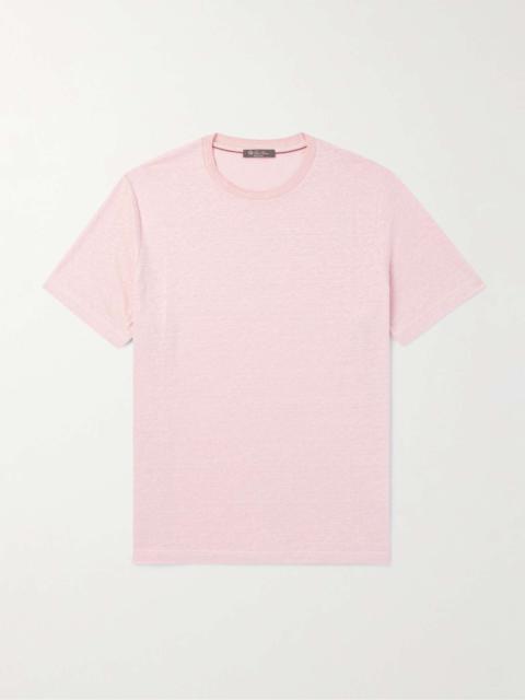 Linen-Jersey T-Shirt