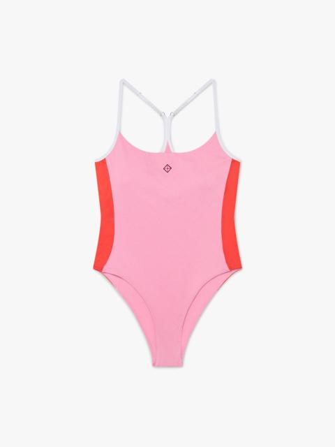 CASABLANCA Pink Monogram Swimsuit | Casablanca Paris