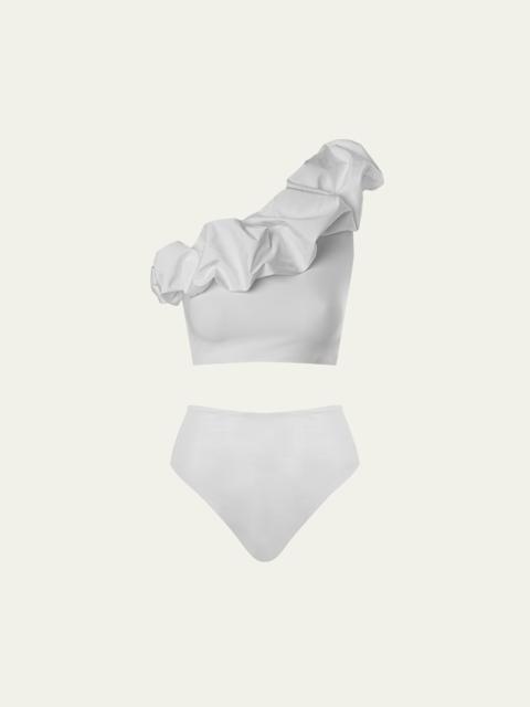 MAYGEL CORONEL Merly Two-Piece Asymmetric Bikini Set