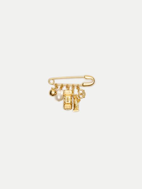 J.CREW New York charm brooch