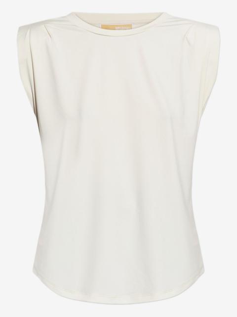 MICHAEL KORS crew neck sleeveless top