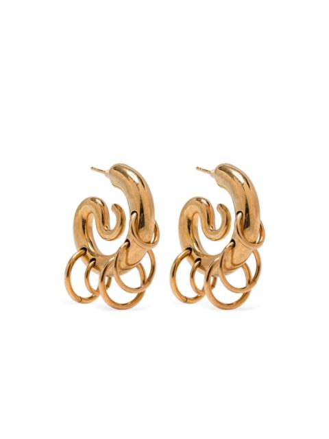 PANCONESI ring drop earrings