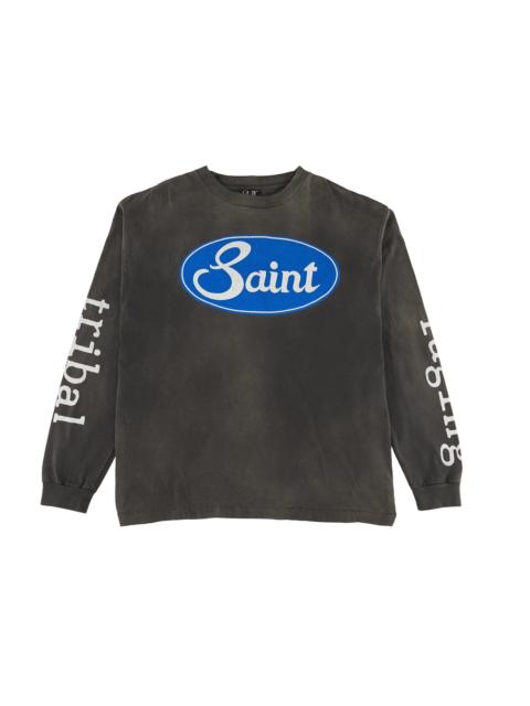 SAINT M×××××× Saint Mxxxxxx Tribal Wars L/S Tee Black