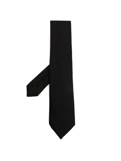 Givenchy logo-embroidered silk tie