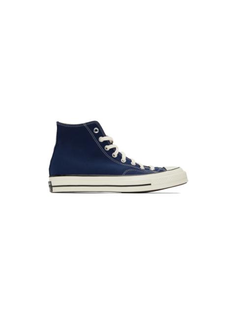 Converse Navy Recycled Chuck 70 Hi Sneakers