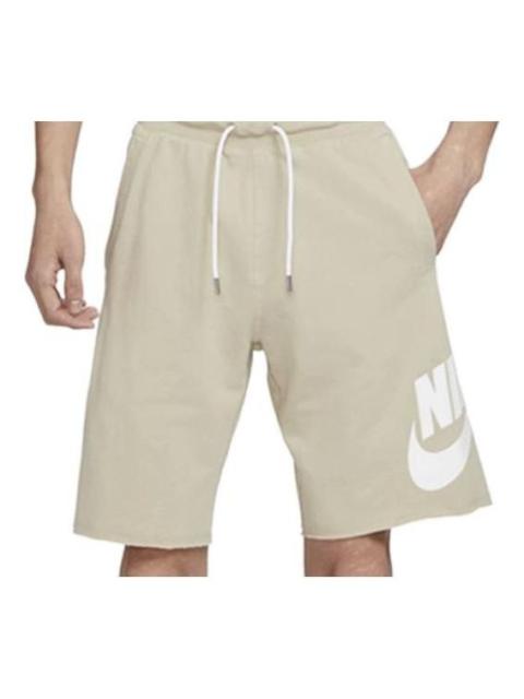 Nike Cotton Shorts 'Beige' 836278-206