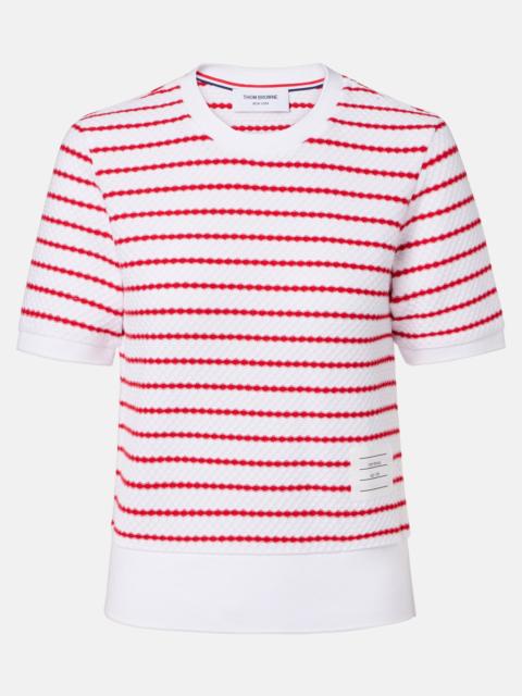 Thom Browne Striped cotton top