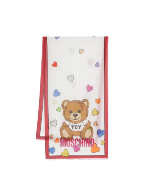 Teddy Bear-motif scarf