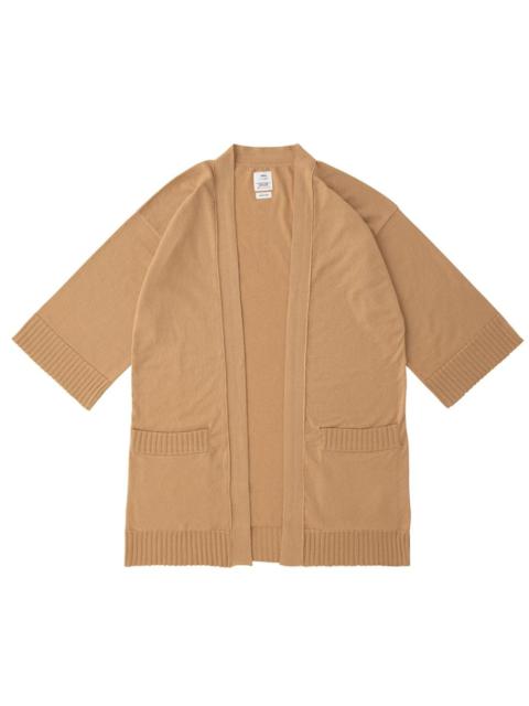 visvim KIMONO CARDIGAN W CAMEL