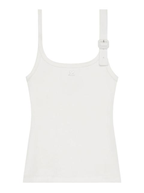courrèges "90's" Tank Top With Buckle