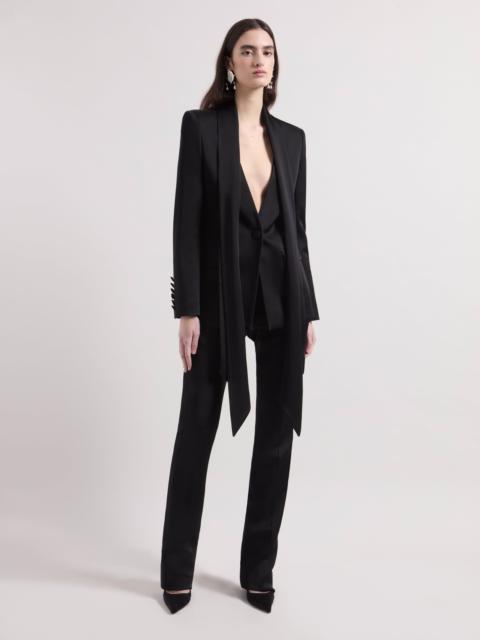 NINA RICCI Black Cady Blazer