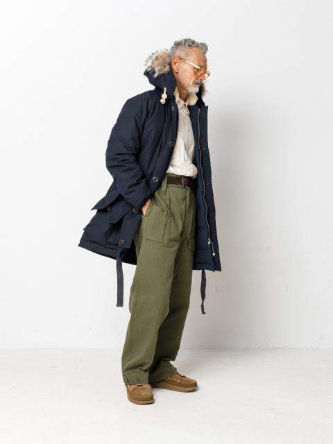 Nigel Cabourn Antarctic Parka Black Navy