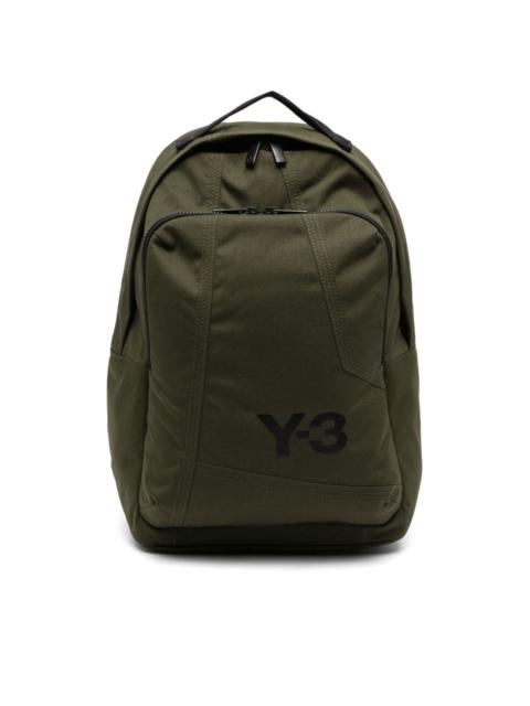 logo-print backpack