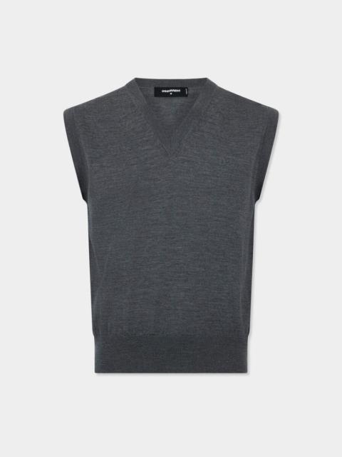 DSQUARED2 D2 WOOL GILET
