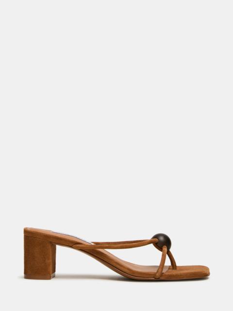 STEVE MADDEN RAQUELLE CHESTNUT SUEDE