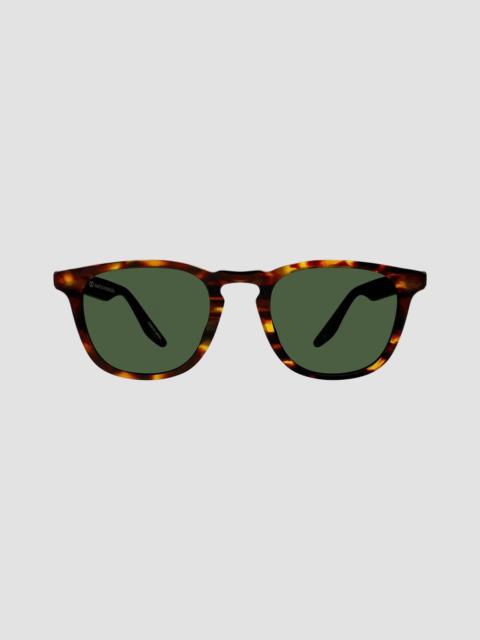 BARTON PERREIRA Men's Dino 50MM Round Sunglasses - Classic Tortoise Viridian