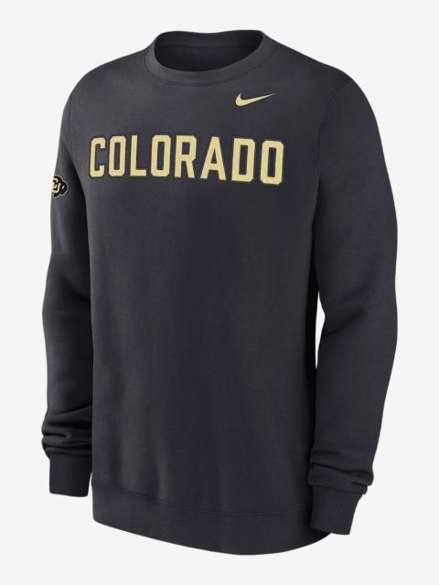 Nike Colorado Club Fleece Men's Nike College Crew-Neck Sweatshirt