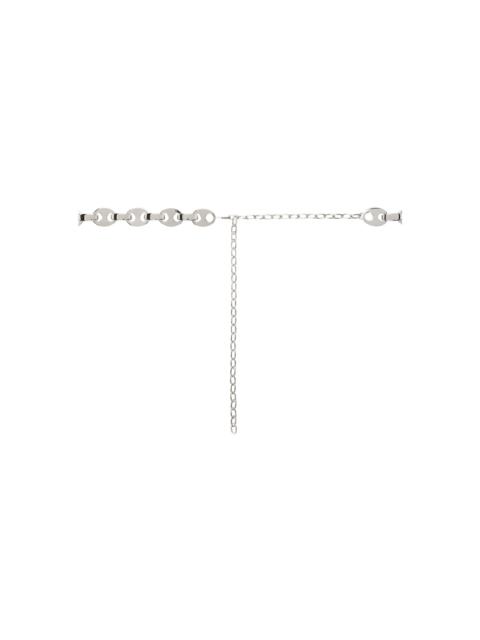 rabanne Silver Eight Belt