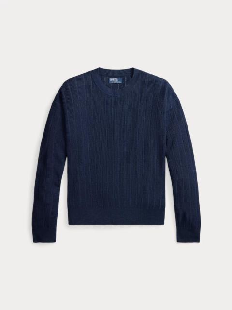 Polo Ralph Lauren Relaxed Fit Textured Linen Sweater
