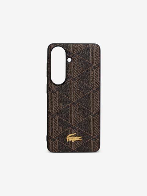 LACOSTE logo-plaque Samsung Galaxy S26 case