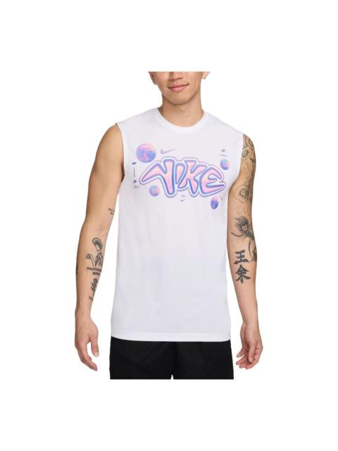 Nike Nike Dri-FIT Basketball Tank Asia Sizing 'White' FV8415-100