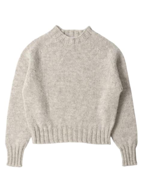MARGARET HOWELL Margaret Howell | MHL. Chunky Seamless Crew Neck Rustic Wool 'Natural'