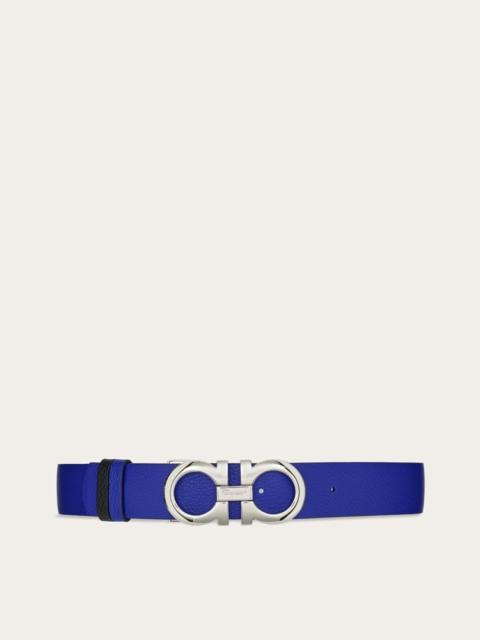 FERRAGAMO REVERSIBLE AND ADJUSTABLE GANCINI BELT