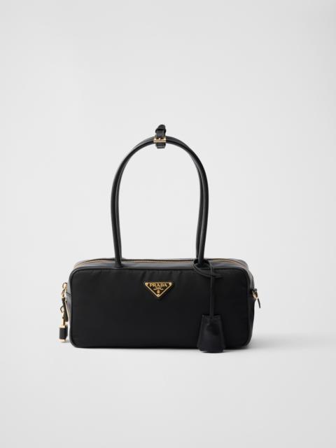 Prada Re-Nylon and leather small top-handle bag