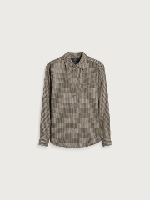 Portuguese Flannel Portuguese Flannel Abstract Houndstooth Shirt