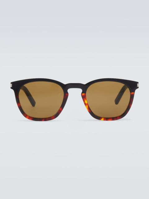 Round acetate sunglasses